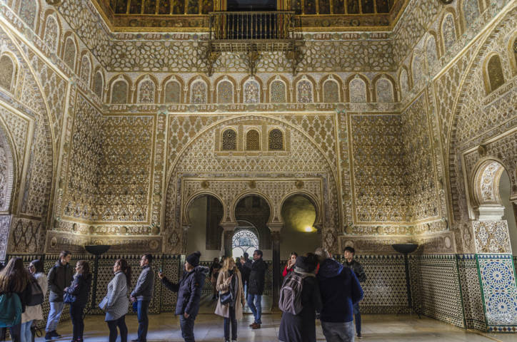 Sevilla 077 - Real Álcazar - Palacio del Rey Don Pedro - Salón de Embajadores.jpg